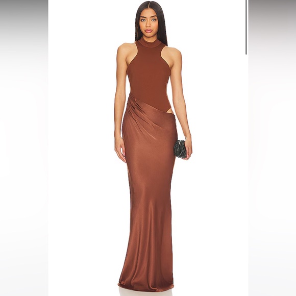Estrella Maxi dress - brown - Picture 1 of 4